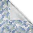 thumbnail image 4 of Ambesonne Jungle Leaves Valance Pack of 2, Pineapples Pastel, 54"X12", Purpleblue Almond Green, 4 of 5