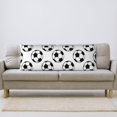 thumbnail image 5 of Body Pillow Cover - Soft Body Pillow Pillowcase, Soccer football balls white cool Breathable Long Body Pillow Case Cover with Invisible Zipper 20x60in, 5 of 5