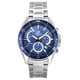 thumbnail image 1 of Casio Edifice Analog Standard Chronograph Stainless Steel Blue Dial Quartz EFR-552D-2A 100M Men's Watch, 1 of 4