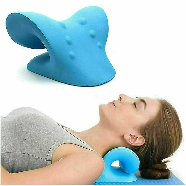 Almohada de tracción nocturna Original Nube Cuello Alivio del dolor cervical - kaili Sencillez