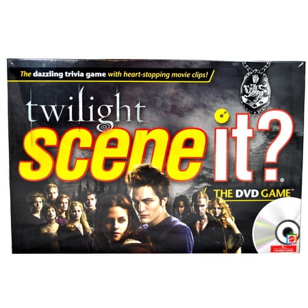 Mattel Twilight Scene It Game With DVD Trivia Questions & Heart Stopping Clips