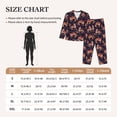 thumbnail image 4 of Daiia Leopard Print for Women's Long-Sleeved Pajama Set – Soft & Comfortable Sleepwear Button-Up Pajamas Cozy Lounge Wear-XX-Large, 4 of 7
