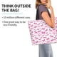 thumbnail image 2 of Easygdp Pink bows Bolsas Tote para Mujer, Bolsos de Hombro para Viaje, Bolsos de Mano de Gran Capacidad para Compras y Trabajo, 2 of 8