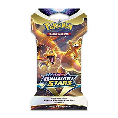 Pokémon - Trading Card Game: Brilliant Stars Sleeved Boosters - Styles May Vary