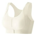 thumbnail image 4 of XIYON Bras For Women Front Closure Adjustable Yoga Sports Bra For Female Posture Corrective Back Support Non Wired Comfortable Fit For All Seasons Comfortable, 4 of 5