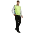 thumbnail image 6 of TOPTIE Reversible Scrimmage Pinnies Practice Jerseys Soccer Training Vest for Adult / Child-Light blue / Green-Toddler, 6 of 7
