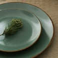 thumbnail image 3 of Brasa Modern Stoneware 16 Piece Dinnerware Sets, Plates and Bowls Sets, Dish Set for 4, Green, 3 of 7