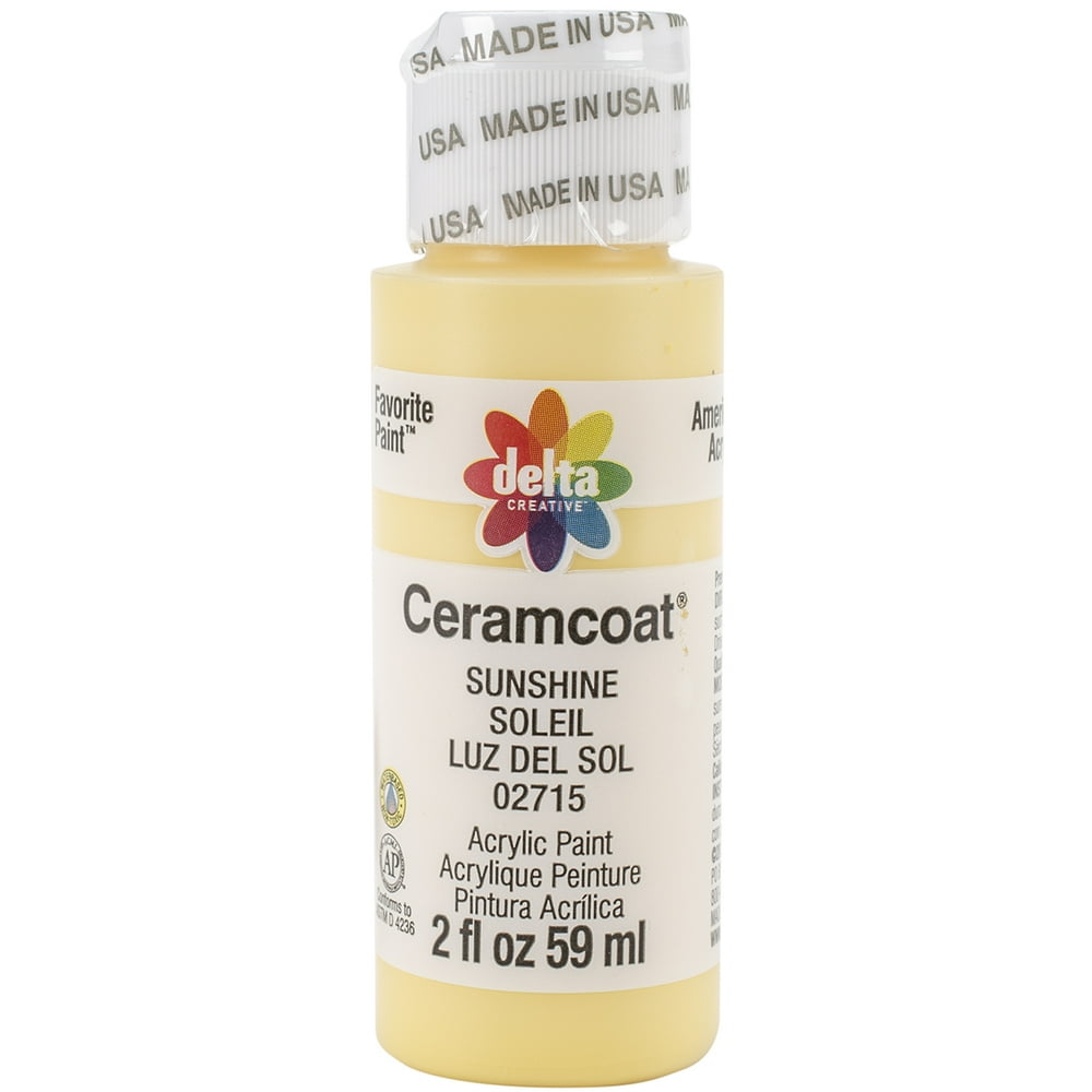 Ceramcoat Acrylic Paint 2ozSunshine