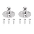 thumbnail image 1 of Unique Bargains 2 Set 10mm Car Vehicle Ball Studs Mounting Brackets Round for Gas Struts Shocks with Screw, 1 of 6