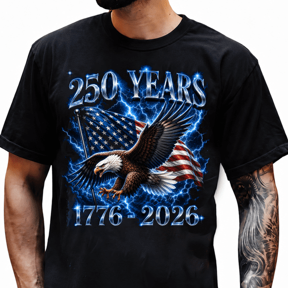 250th Anniversary Mens Patriotic T Shirts USA Flag Retro 1776-2026 Graphic Tee for Men Vintage Independence Day Crewneck Tshirt 4
