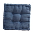 thumbnail image 4 of Cojín de asiento con forma de galleta para silla, moderno, suave, cómodo y decorativo. Azul, 4 of 8