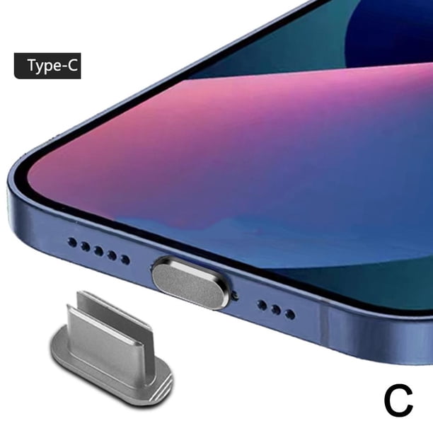 Tapón antipolvo para el puerto de carga del iPhone 15✨. Tapón D0T0
