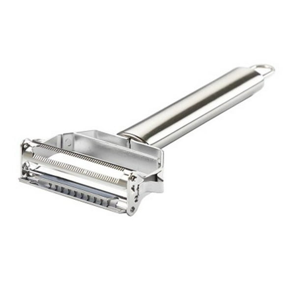 CDLYDCA Stainless Steel 2 In 1 Vegetable Grater Julienne Tool Potato Peeler Vegetable Fruit Peeler Kitchen Supplies