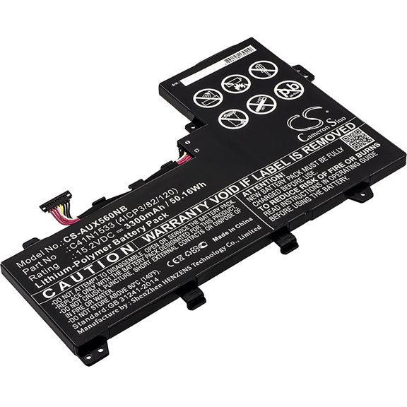 Battery for Asus Q524U Q524UQ-BBI7T14 Q534UX-B UX560UQ 0B200-02010200 C41N1533