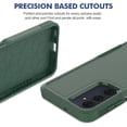 thumbnail image 5 of Dteck Case for Samsung Galaxy A16 5G, Heavy Duty Rugged Shockproof Protective Phone Cover with Lanyard Stap & Phone Tether Tab,Deep Green, 5 of 6