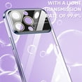 thumbnail image 5 of SaniMore Case for iPhone 14 Plus 6.7" 2022, Crystal-clear Lens All-inclusive Shockproof Strong Drop Resistant Anti-yellow Magnetic Slim Lightweight Anti-fingerprint Shell For iPhone 14 Plus, Purple, 5 of 14
