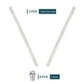 thumbnail image 3 of Uxcell Steel Gear Rack, 2 Pack Total 3.3 ft Heavy Duty Reinforced Rack with Mounting Hardware Straight Gear, 3 of 8