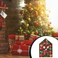 thumbnail image 4 of Yuarrent 70 unidades/Kit de colgante de Navidad de plástico para boda, hogar, Hotel, jardín, porche, decoraciones colgantes, bolas, adornos Kits de decoración para fiestas Rojo Verde Oro Yuarrent HA065335-03, 4 of 6