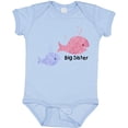 thumbnail image 3 of Inktastic Big Sister with Lil' Brother Girls Baby Bodysuit, 3 of 5