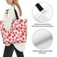 thumbnail image 3 of Disketp Hand Drawn Strawberry Bolsa Tote Estampada para Mujer, Bolso de Hombro y de Mano para Compras y Viajes, 3 of 8