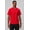 GOJI RED, variant on Men's Helix Scrub Top, 1-Pocket - MotionTech Fabric, Wrinkle-Resist, Chest Pocket, Regular Fit, Short Sleeve (Sizes Vary)