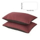 thumbnail image 3 of Juego de 2 fundas de almohada con cierre de sobre, tamaño estándar, de algodón suave y transpirable., 3 of 6