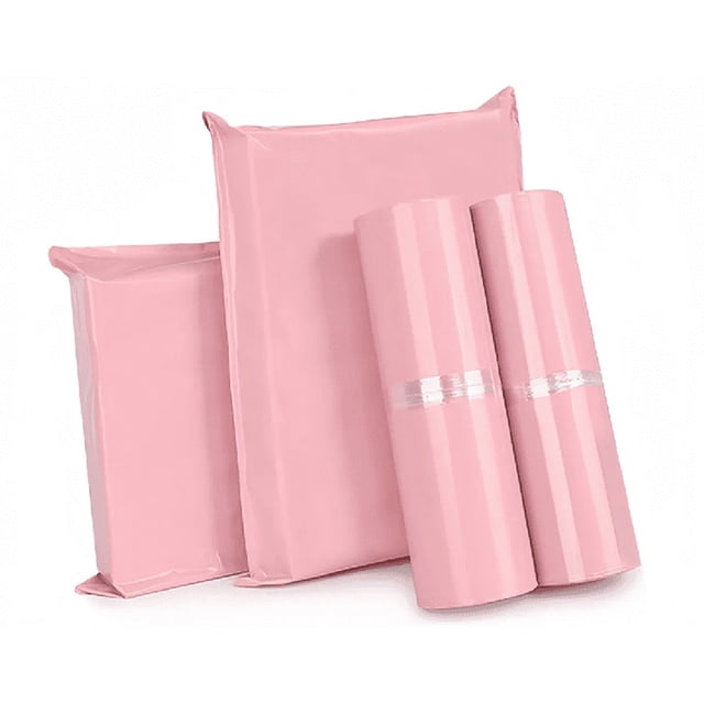 200 Bolsas Sobres Premium Envios Ecommerce Paquetería ROSA