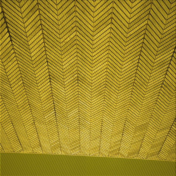 Ahgly Company Indoor Square Patterned Oak Brown Area Rugs, 7' Square