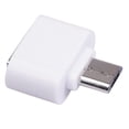 thumbnail image 3 of Adaptador de cable micro USB Convertidor USB 2.0 a USB OTG para mouse (Blanco 1pc), 3 of 7