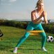 thumbnail image 2 of Multipurpose Workout Resistance Bands Professional Silicone Stretch Belt for Athletes Yogas and Sports Training Accessory Yellow, 2 of 4