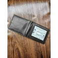 thumbnail image 4 of Slim men's wallet, leather wallet, groomsmen gift, men's leather wallet, leather bifold wallet, Handmade wallet with money clips, 4 of 5