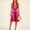 Hot Pink, variant on NominalSnug Satin Nightgowns for Women Sleeveless Tank Pajamas Dresses V Neck Houses Dress Comfy Loungewear
