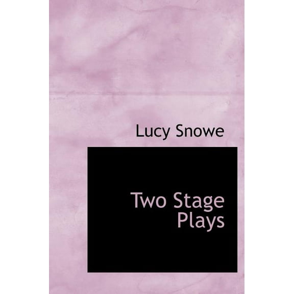 Two Stage Plays (Hardcover)