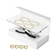thumbnail image 5 of Kit de pulsera permanente Joyas para él y para ella Regalos clásicos y elegantes de moda para 1 par de oro, 5 of 9