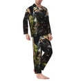thumbnail image 2 of Honeii Style Réaliste Motif de Chat Mignon Ensemble de Pyjama pour Hommes, Ensemble de Détente 2 Pcs pour Hommes Chemise de Nuit à Manches Longues et Bas de Pyjama, Ensembles de Pyjamas pour Hommes - X-Grand, 2 of 7
