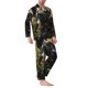 thumbnail image 2 of Balery Realistic Style Cute Cat Pijama para Hombre de Dos Piezas con Manga Larga, Conjunto de Dormir y Descanso Suave con Bolsillos-X-Large, 2 of 7