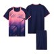thumbnail image 5 of Odeerbi 4-14 Años Conjunto de Verano Para Niños de Atletismo Camiseta de Running de Secado Rápido Camiseta de Manga Corta Transpirable Camiseta de Manga Corta Con Degradado, 5 of 5