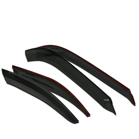 Toyota Vent Visors - Spec-D Tuning 4Pc 2012-2017 Toyota Camry Smoke Window Visors Rain Guard Vent Shade Deflector 12 13 14 15 16 17