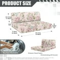 thumbnail image 7 of FOR U DESIGNS Peony Print RV Dinette Cushion Covers Wear-Resistan Camper Seat Covers Dinette Booth Stretch RV Couch Protector Include 1 Backrest Cover and 1 Bench Cover, 7 of 7