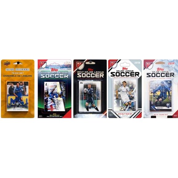 C&I Collectables IMPACT519TS MLS Montreal Impact 5 Différentes Cartes à Échanger sous Licence Ensemble d'Équipe