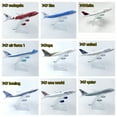 thumbnail image 2 of 16CM 747  model Series Plane Model Toy Alloy Metal Toys and Hobbies Diecast Airplanes Building Kit with Wheels Planes, 2 of 10