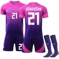 thumbnail image 1 of 2024 Copa de Europa Alemania Camiseta de fútbol visitante No. 10 Musiala 13 Muller Jersey Uniforme de equipo para adultos para niños Verano21+calcetines, 1 of 1