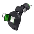 thumbnail image 5 of Kenally Soporte para teléfono inteligente para coche de 4-6 pulgadas, soporte portátil, soporte Universal para automóvil ABS, suministro para viaje en Verde Salida de aire 2piezas Kenally CBP284690, 5 of 5