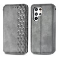 thumbnail image 1 of Allytech for Samsung Galaxy S22 Ultra 5G Case with Card Slots, Premium PU Leather Cover TPU Bumper Kickstand Magnetic Adsorption Shockproof Flip Wallet Case for Galaxy S22 Ultra 6.8 inch 2022, Gray, 1 of 6