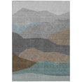 thumbnail image 2 of Addison Rugs Chantille Indoor/Outdoor Transitional Geometric Gray Machine Washable Rectangle Rug, 3' x 5', 2 of 8