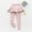 Pink, variant on Girls Leggings Toddler Pants Leggings for Girls School Uniform Tutu Kids Ruffle Skirt Pull On Warm Clothes Black 3-4 Years