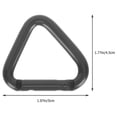thumbnail image 4 of SHISUYAN 8pcs Outdoor Aluminum Alloy Carabiner Clip Set Heavy Duty Triangle Climbing Buckle Multi-Function Keychain And Speaker Hook For Camping Hiking Gym, 4 of 8