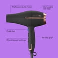 thumbnail image 2 of INFINITIPRO BY CONAIR 1875 Watt AC Motor Pro Hair Dryer, Black / Rose Gold, 2 of 5