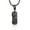 Black, variant on Stainless Steel Car Cremation Jewelry for Ashes Holder Necklace Urns for Ashes of Loved One