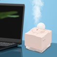 thumbnail image 1 of Humidificador de aire portátil, humidificadores de niebla, luz ambiental, luz nocturna silenciosa, silenciosa para SPA, regalo de inauguración de la , rosa perfecl Humidificador portátil, 1 of 8